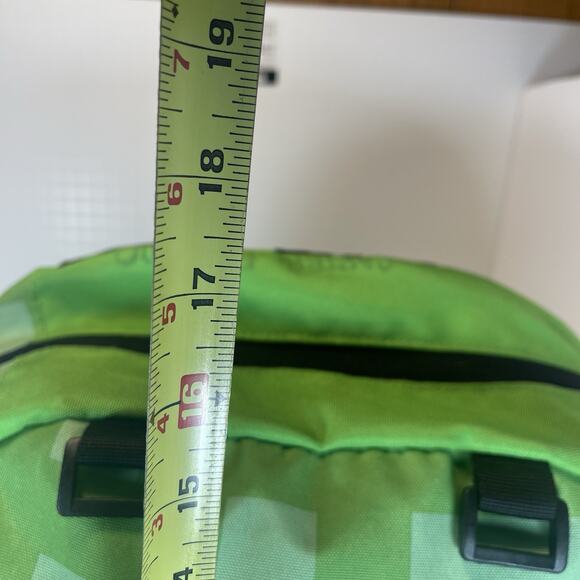 Minecraft Backpack Mojang JINX Green Black School Bag Kids Youth - Picture 9 of 9